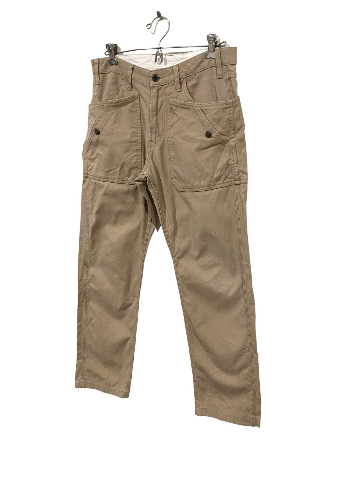 If Six Was Nine Japon Au Fabrique WWII Military Inspired Pants Size US 32 / EU 48 - 3 Thumbnail