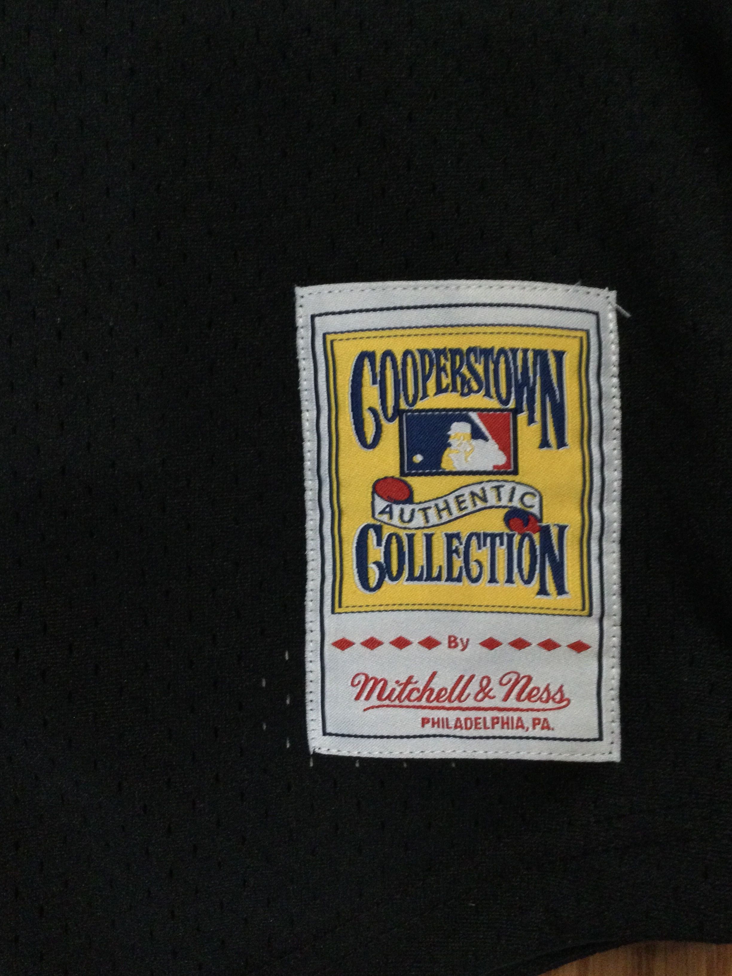 Mitchell & Ness Authentic Tampa Bay Devil Rays Wade Boggs 1998 BP Jersey Size US XL / EU 56 / 4 - 3 Thumbnail