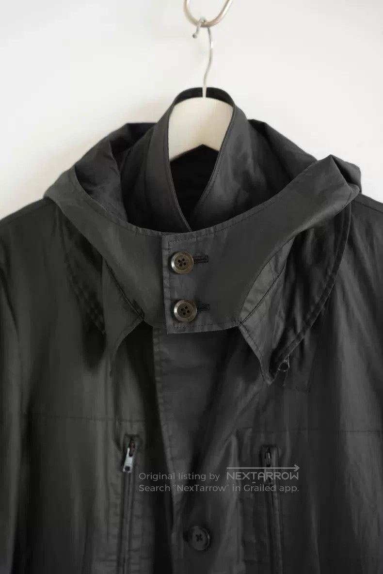 Yohji Yamamoto Yohji Yamamoto 08 SS detachable zip hooded coat Size US L / EU 52-54 / 3 - 5 Thumbnail