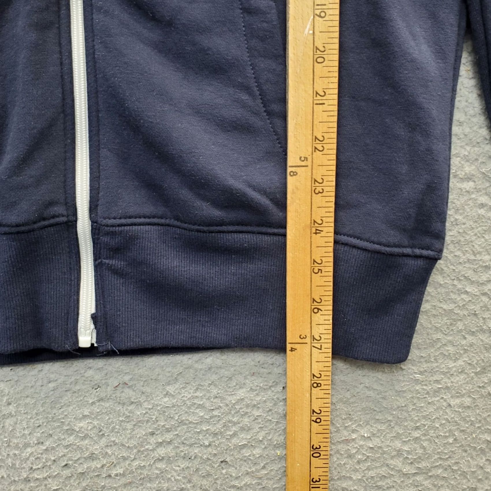 Vintage Ragwear Full Zip Hoodie Unisex M Navy Seaside Park Pockets Drawstring ZH6324 Size US M / EU 48-50 / 2 - 5 Thumbnail