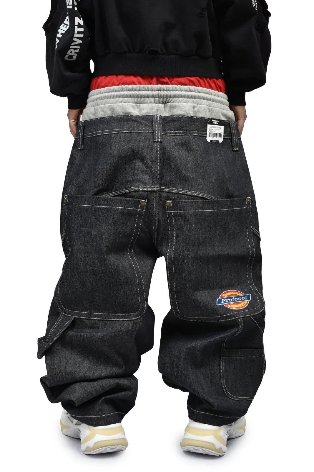 PROJECT G/R Protocol Index 3 LAYERED DENIM PANTS PROJECT GR Size 3 Size US 34 / EU 50 - 6 Thumbnail