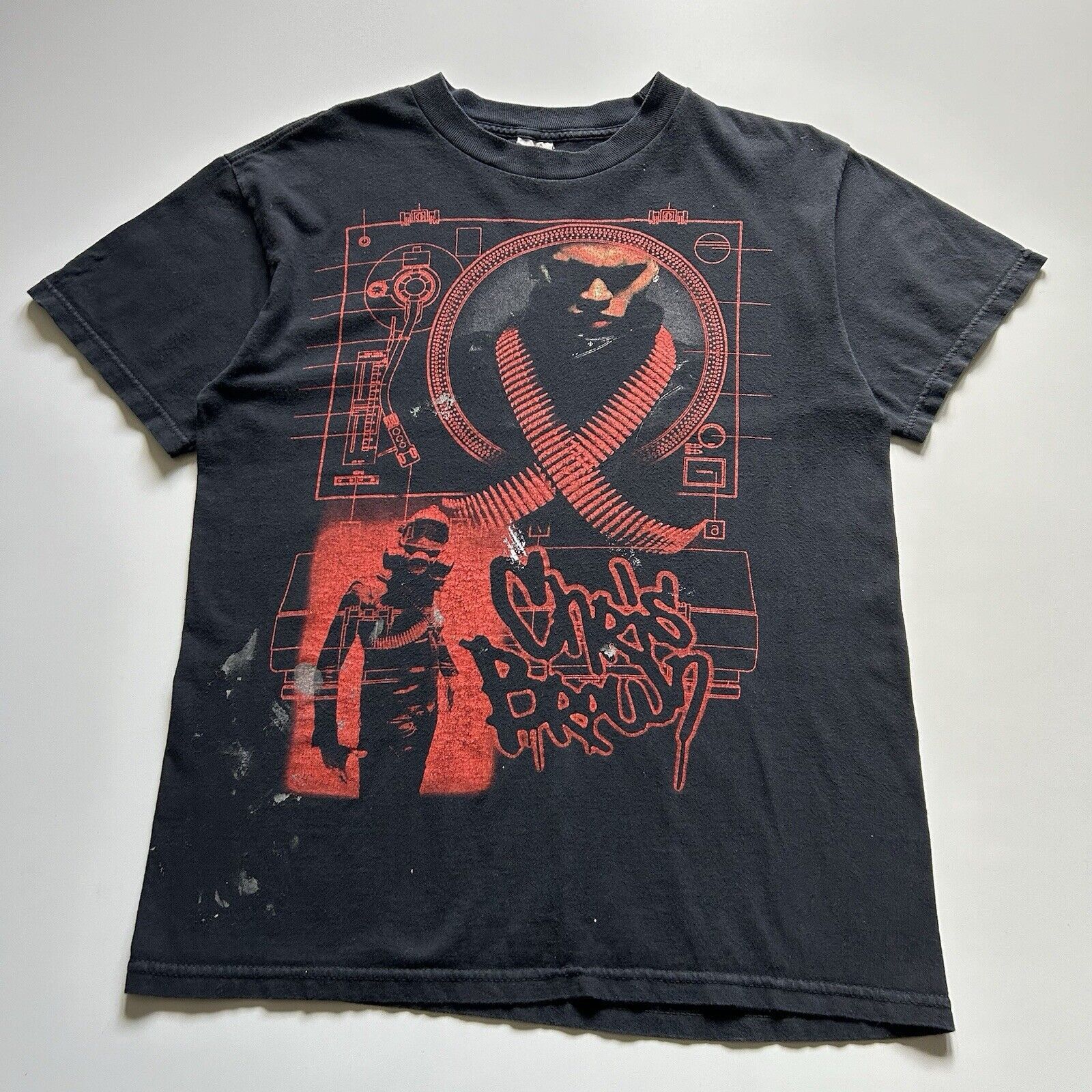 Vintage Vintage Y2K Chris Brown T Shirt Medium The F.A.M.E. Tour Size US M / EU 48-50 / 2 - 1 Thumbnail