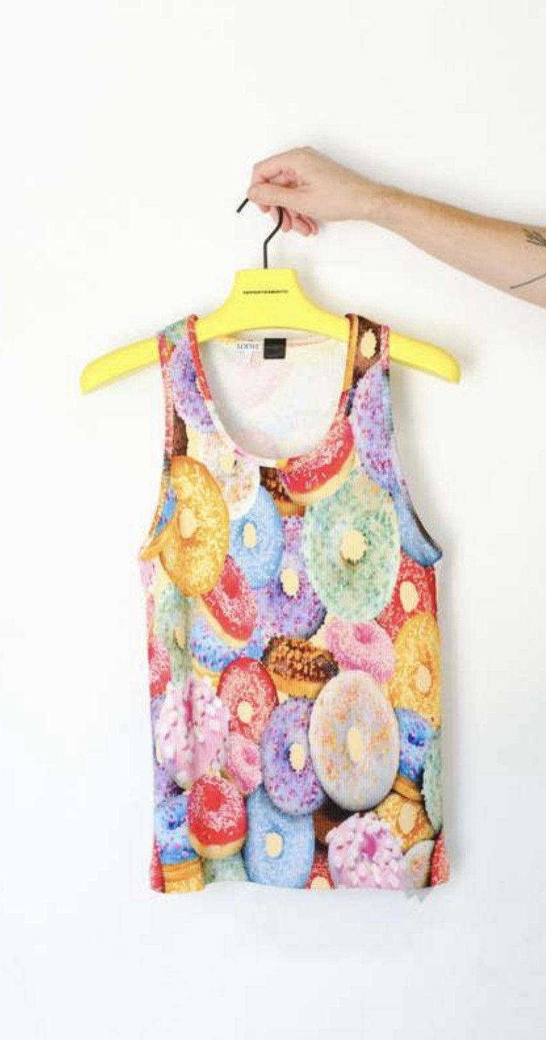 Loewe LOEWE COTTON RIBBED TANK TOP - DONUTS Size US XL / EU 56 / 4 - 7 Thumbnail