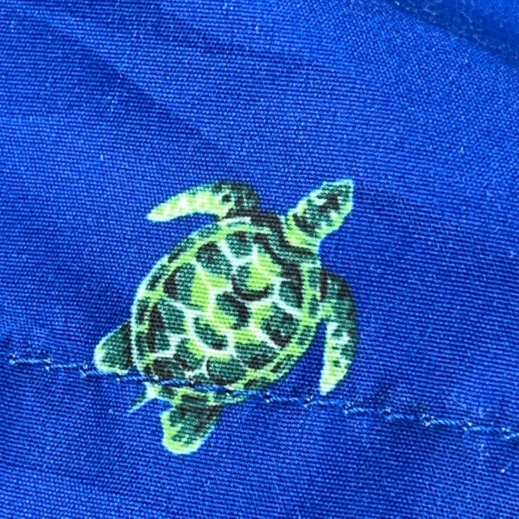 Polo Ralph Lauren Polo Ralph Lauren Swim Trunks Men Medium Blue Turtle Print Board Shorts M Blue Logo American Classic 90s Mens Size US M / EU 48-50 / 2 - 5 Thumbnail