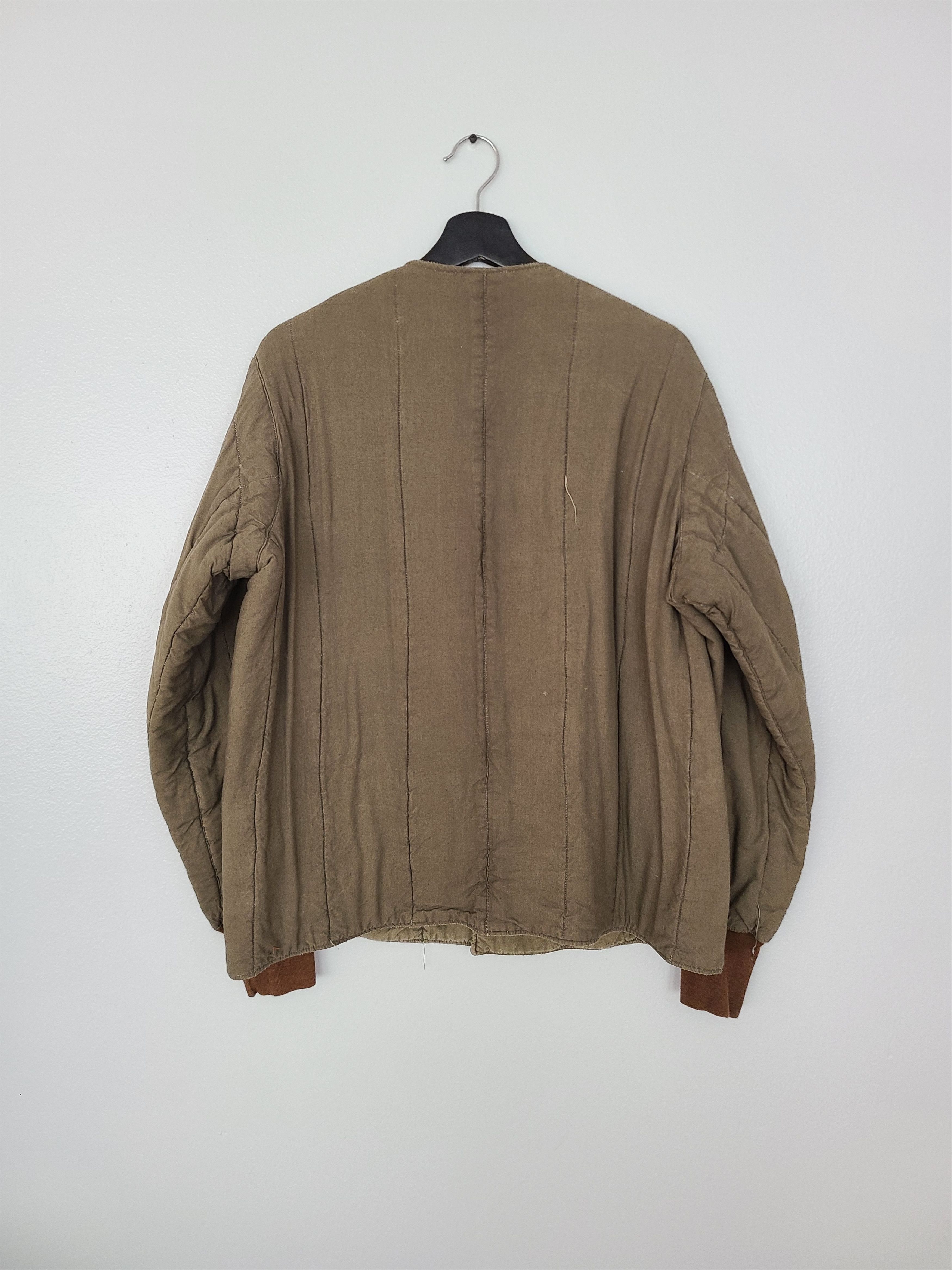 Vintage 70's Cotton Quilted Liner Jacket Size US L / EU 52-54 / 3 - 3 Thumbnail