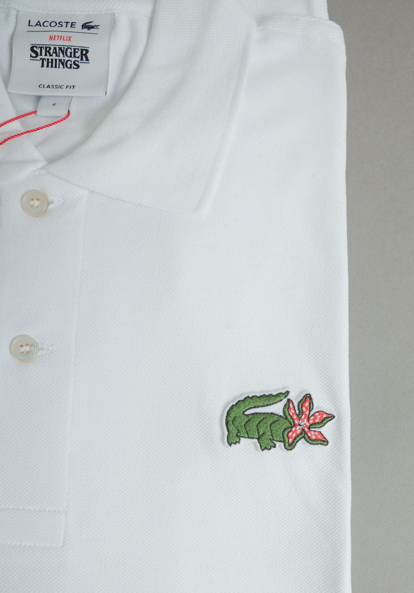 Lacoste Lacoste Stranger Things Polo Shirt X Netflix Limited