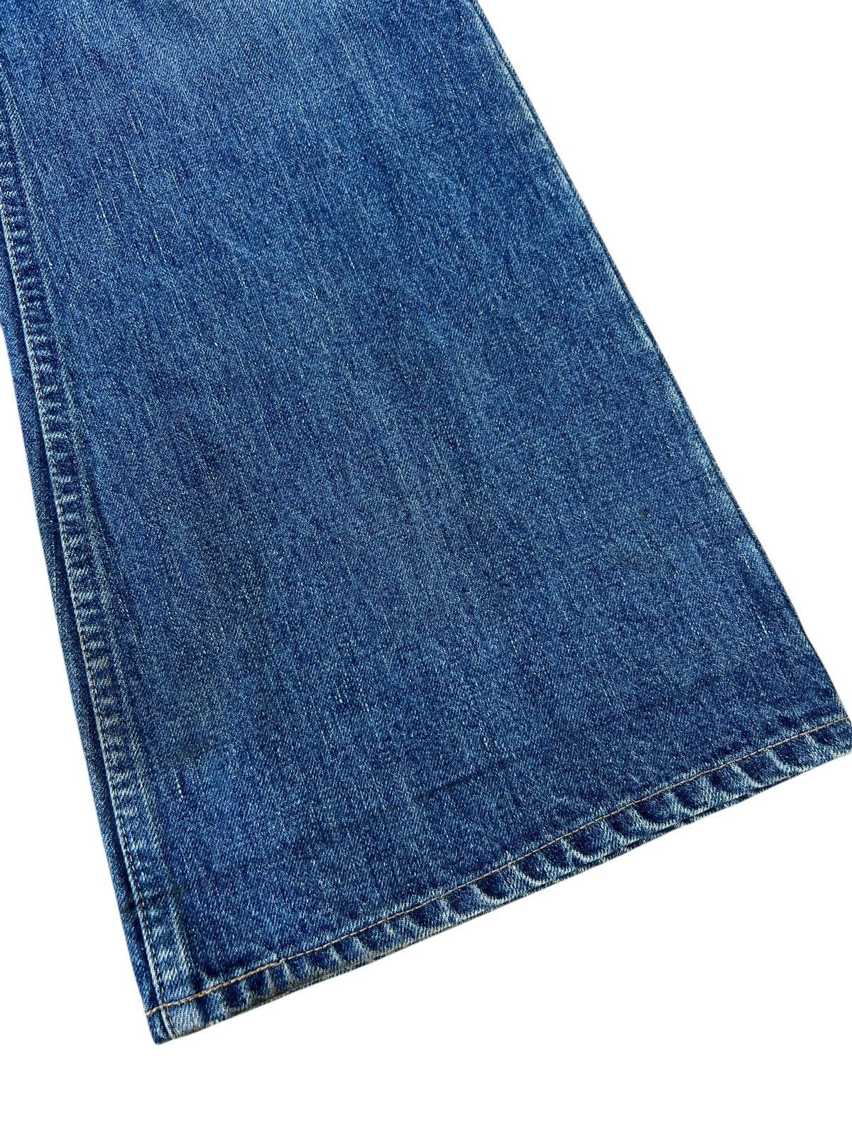 Orslow Dirty Mud Orslow Distressed Denim Bootcut Flare Jeans Size US 30 / EU 46 - 11 Thumbnail