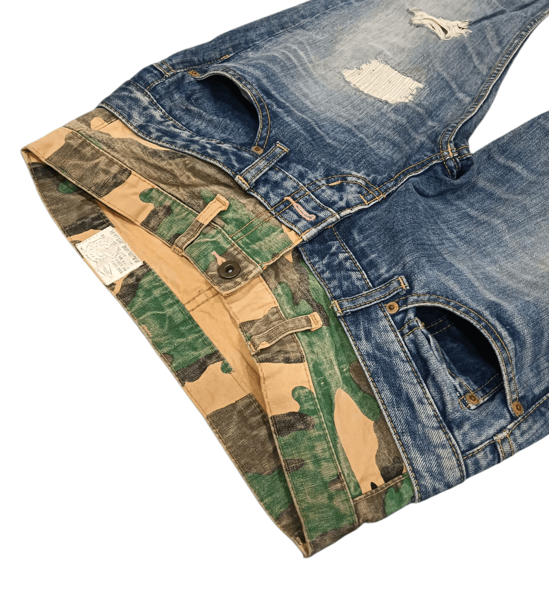 Other Distressed Jeans Double Waist Camo Size US 32 / EU 48 - 6 Thumbnail