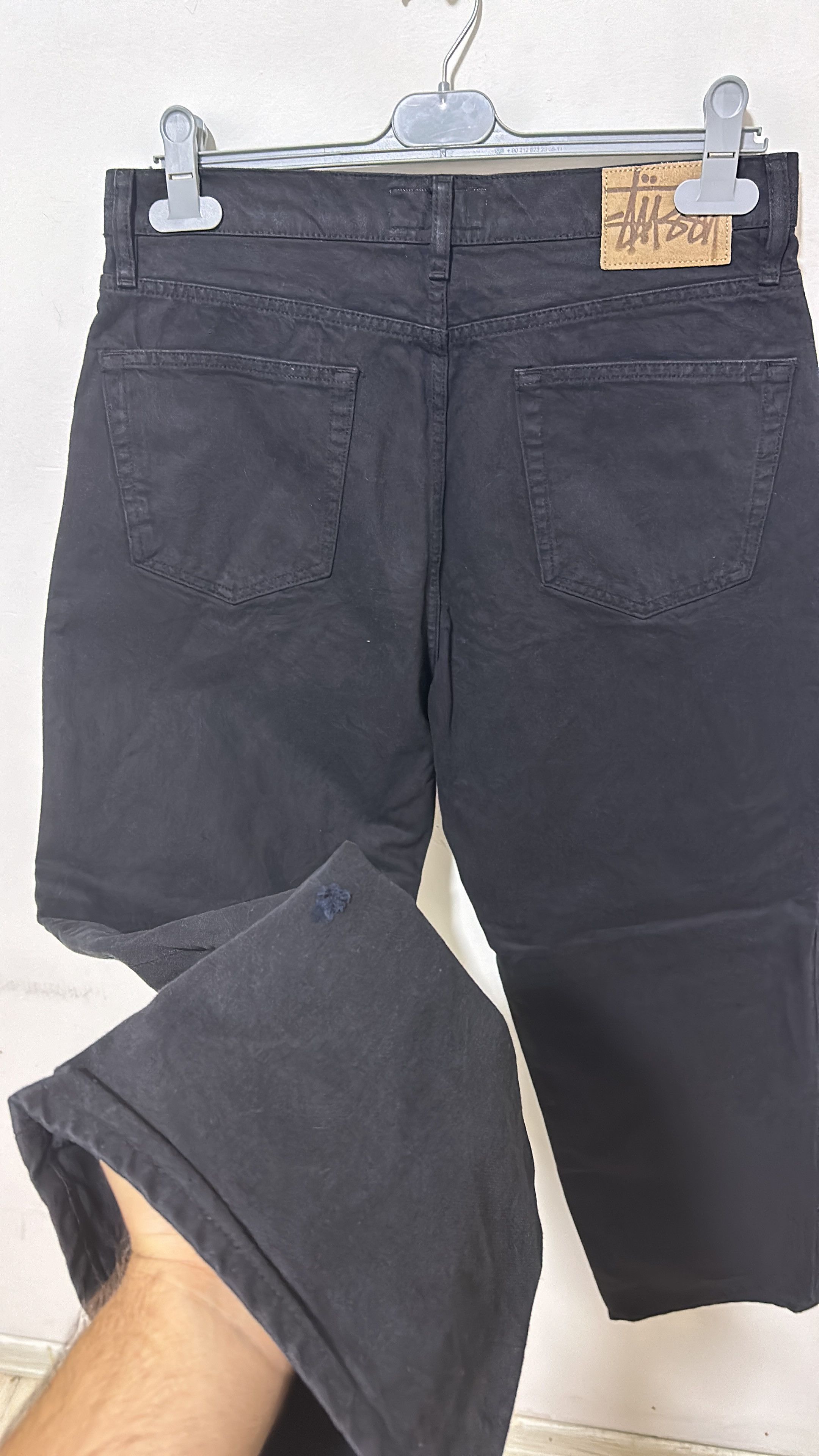 Stussy Stussy Swirl Logo Classic Jean Black Size 34 Size US 34 / EU 50 - 4 Thumbnail