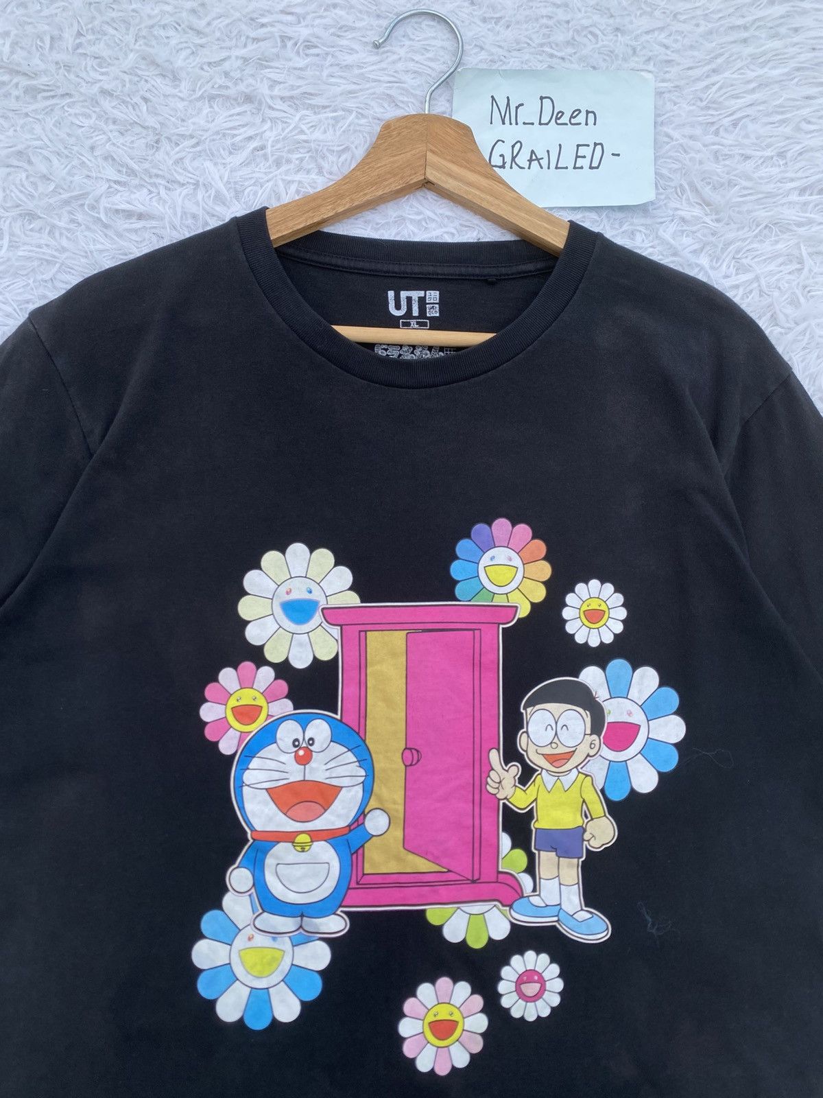 Takashi Murakami Rare Uniqlo x Takashi Murakami Doraemon Print Tshirt Size US XL / EU 56 / 4 - 6 Thumbnail