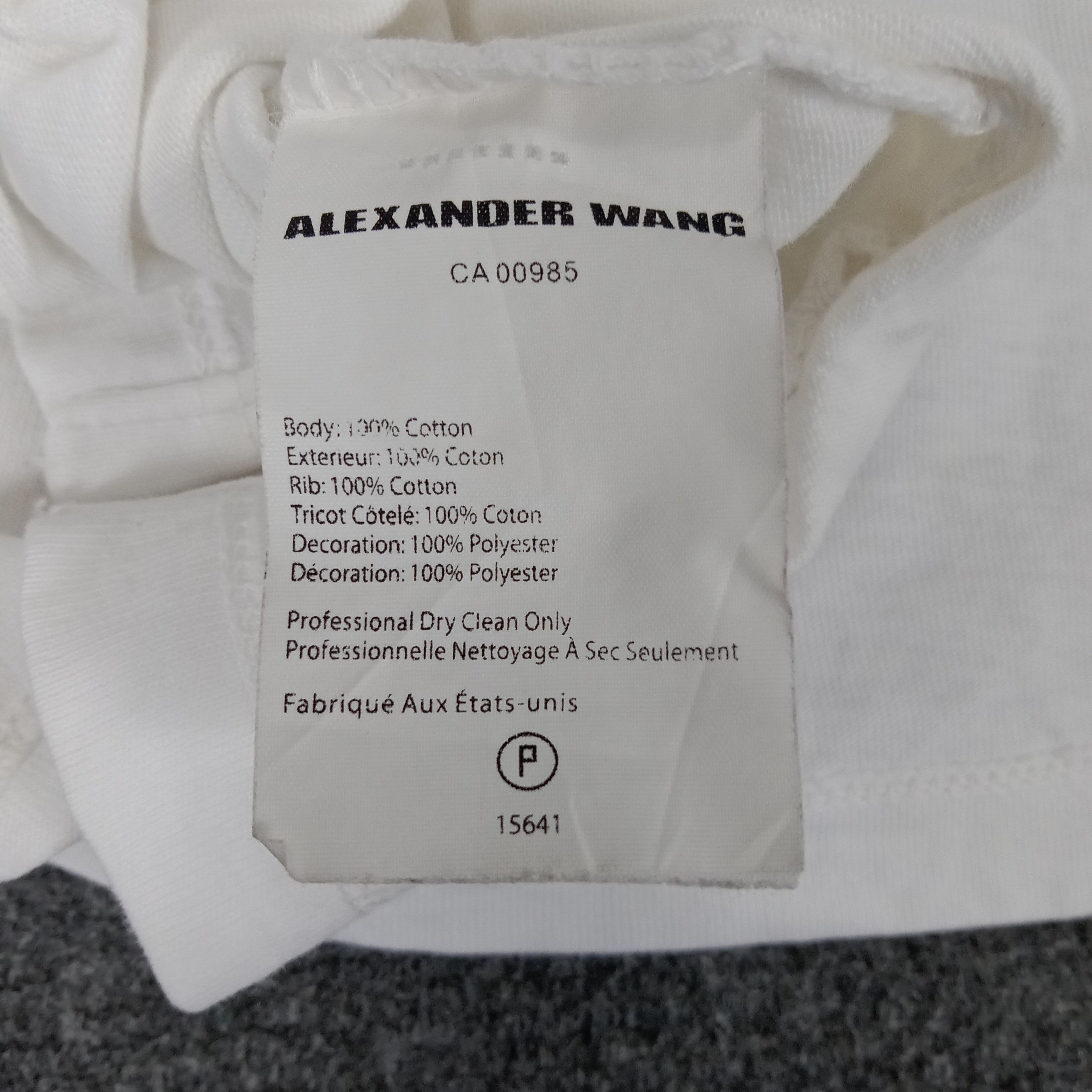 Alexander Wang × Vintage Alexander Wang Chris Lee Designer Tshirt Size US L / EU 52-54 / 3 - 6 Thumbnail
