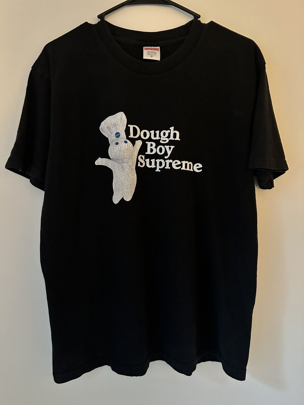 トップス Supreme Dough Boy tee L navy Supreme Dough Boy Supreme T-Shirt Navy | Grailed