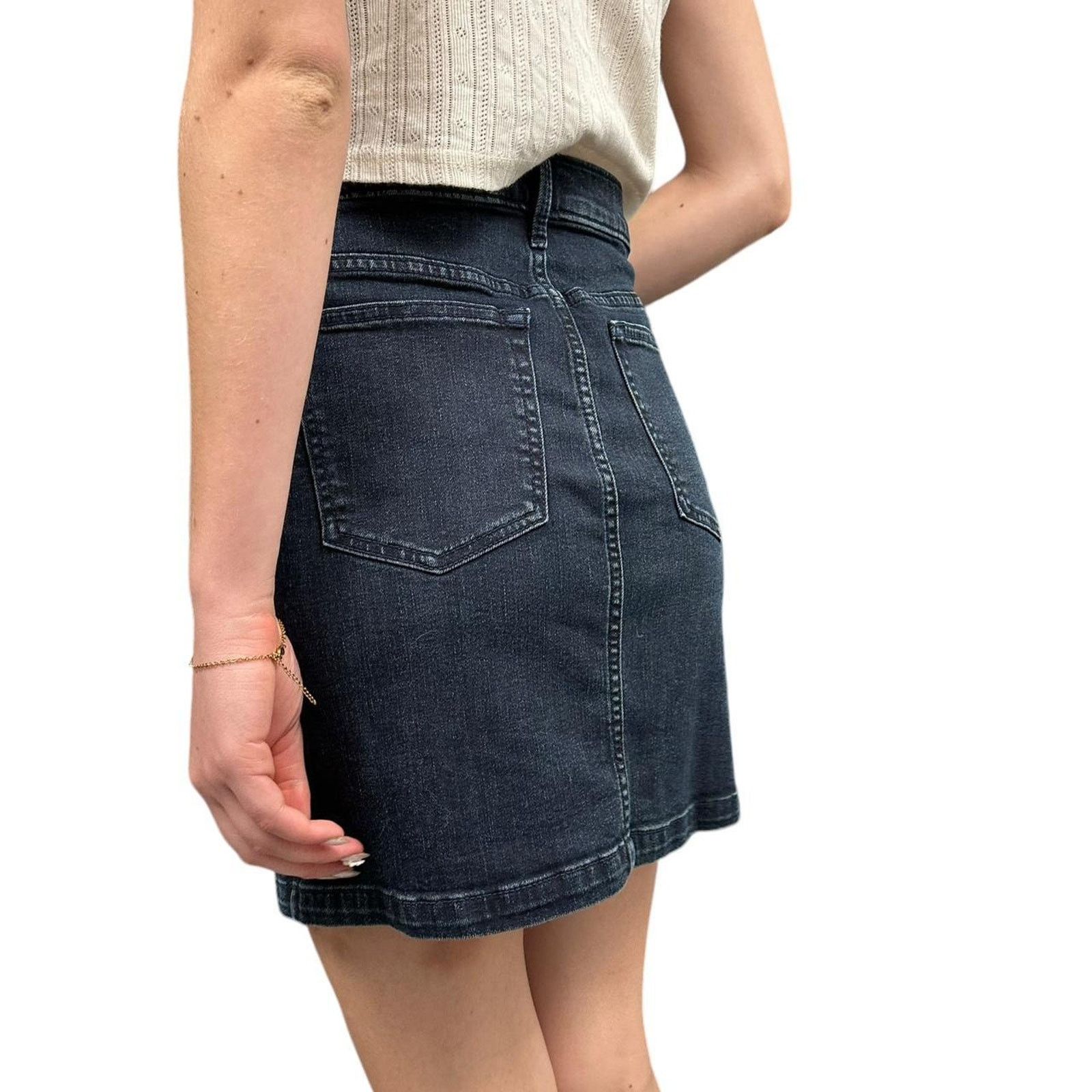 Banana Republic Denim skirt 30x16 Size 30" / US 8 / IT 44 - 4 Thumbnail