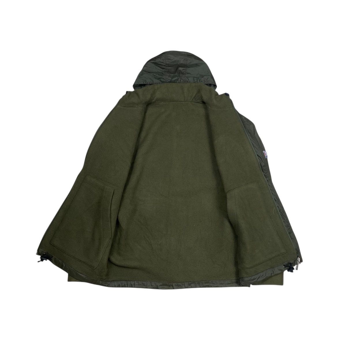 Moncler Rare Vintage Moncler Husky Reversible Fleece Hoodie Jacket Size US S / EU 44-46 / 1 - 6 Thumbnail