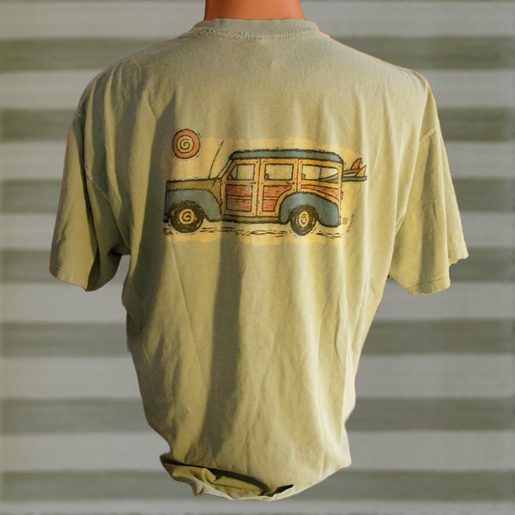Vintage TOMMY'S LAVALLETTE Jersey Shore Shirt XL Ocean BEACH SURFING VTG 1998 t Men's Size US XL / EU 56 / 4 - 1 Thumbnail