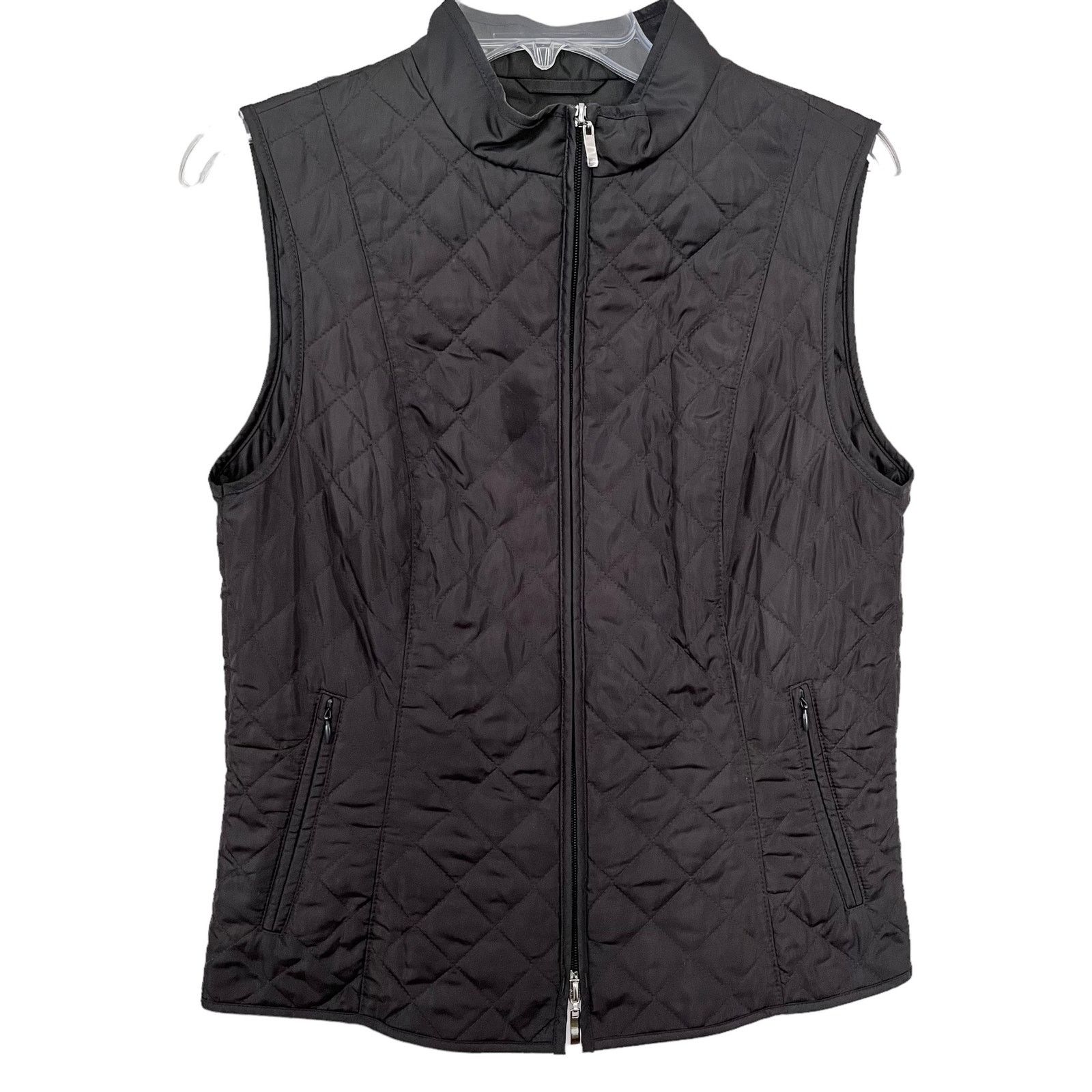 Escada Escada Sport black quilted zip front vest size 40 (US M) Size M / US 6-8 / IT 42-44 - 1 Thumbnail