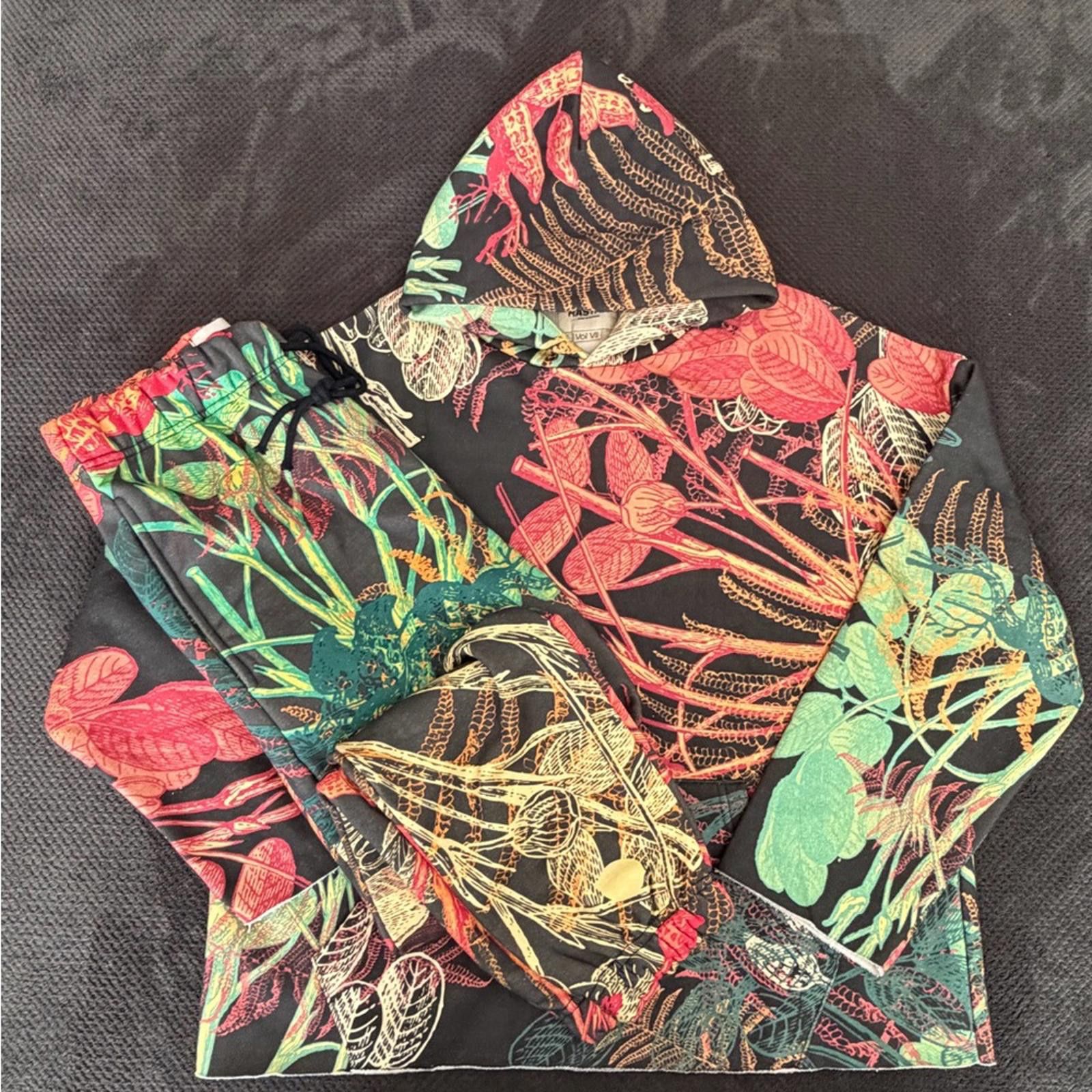 Other Rastah Jungle Print complete Hoodie and Pants size M Size US M / EU 48-50 / 2 - 6 Thumbnail