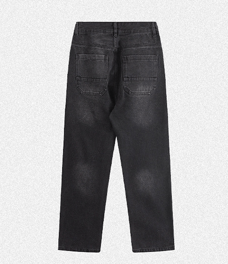 Japanese Brand × Jean Men's zipper design vintage washed distressed casual jeans Size US 32 / EU 48 - 6 Thumbnail
