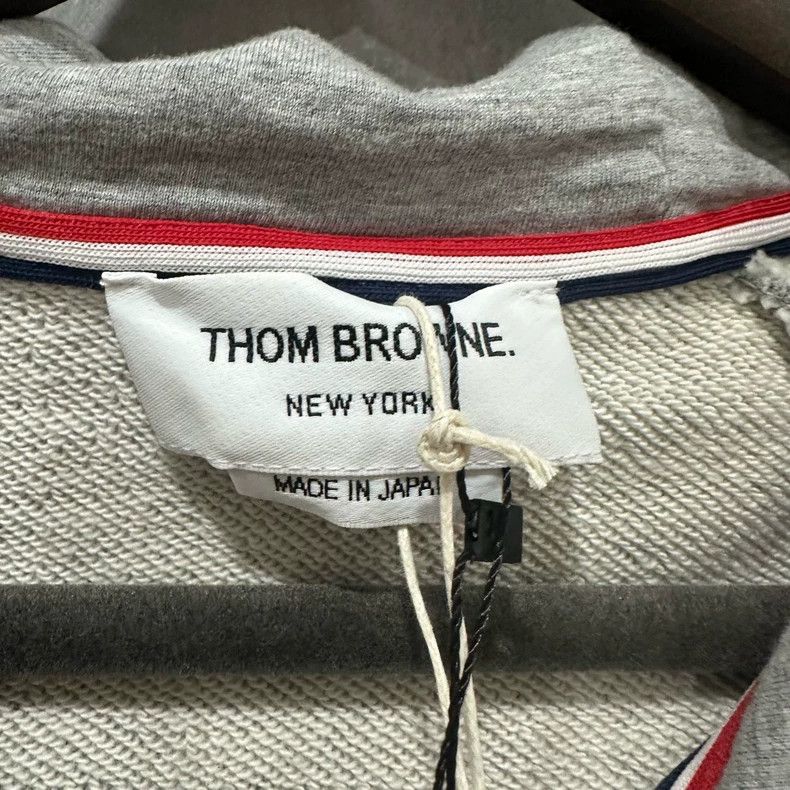 Thom Browne Thom Browne Gray zipper jacket and hoodie Size US M / EU 48-50 / 2 - 4 Thumbnail