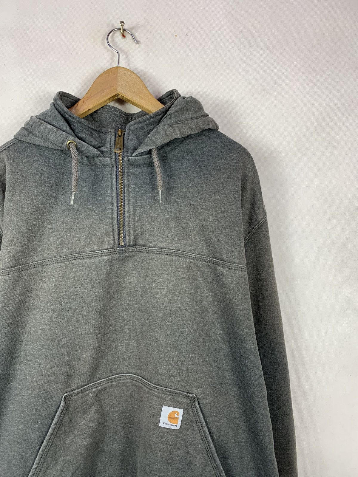 Carhartt Offer! Carhartt Half Zipper Rain Defender Hoodie Sweater Size US XXL / EU 58 / 5 - 3 Thumbnail