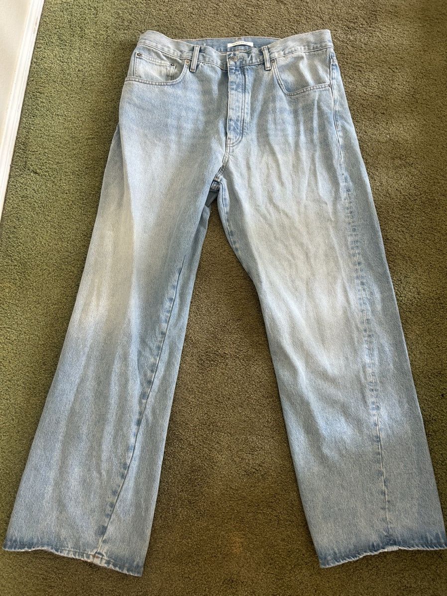 Sunflower Sunflower wide twist denim in light blue vintage Size US 36 / EU 52 - 1 Thumbnail