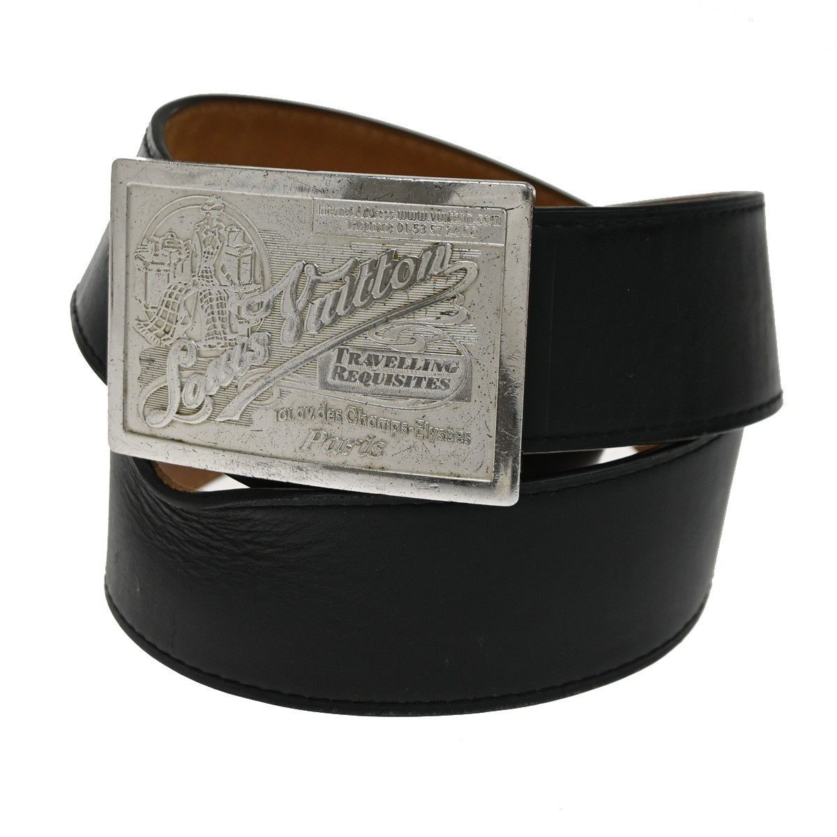 Louis Vuitton Louis Vuitton Travelling Requisites Belt Leather Size ONE SIZE - 1 Thumbnail