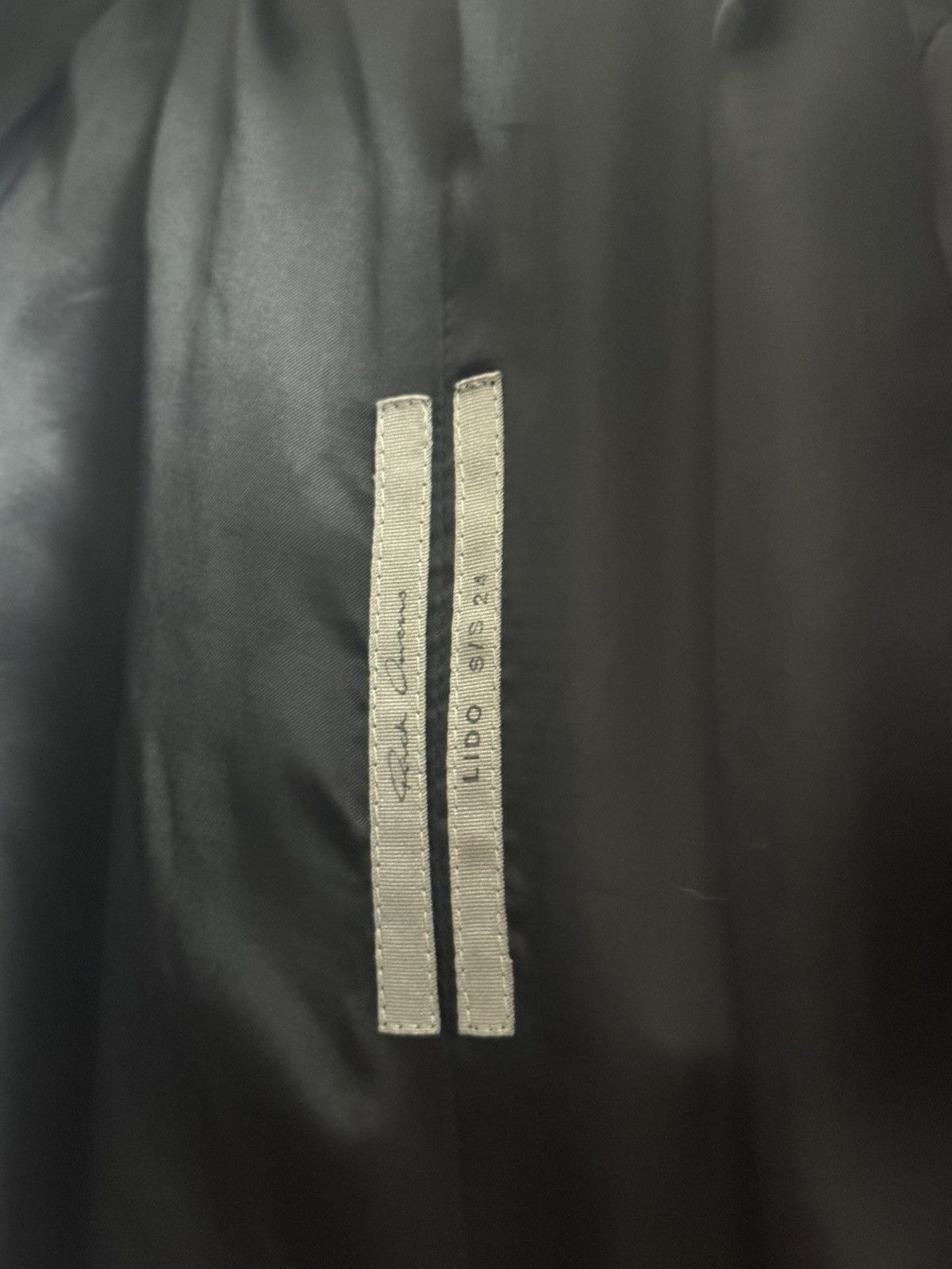 Rick Owens Rick owens24SS LIDO Leather Coat Size US L / EU 52-54 / 3 - 8 Thumbnail