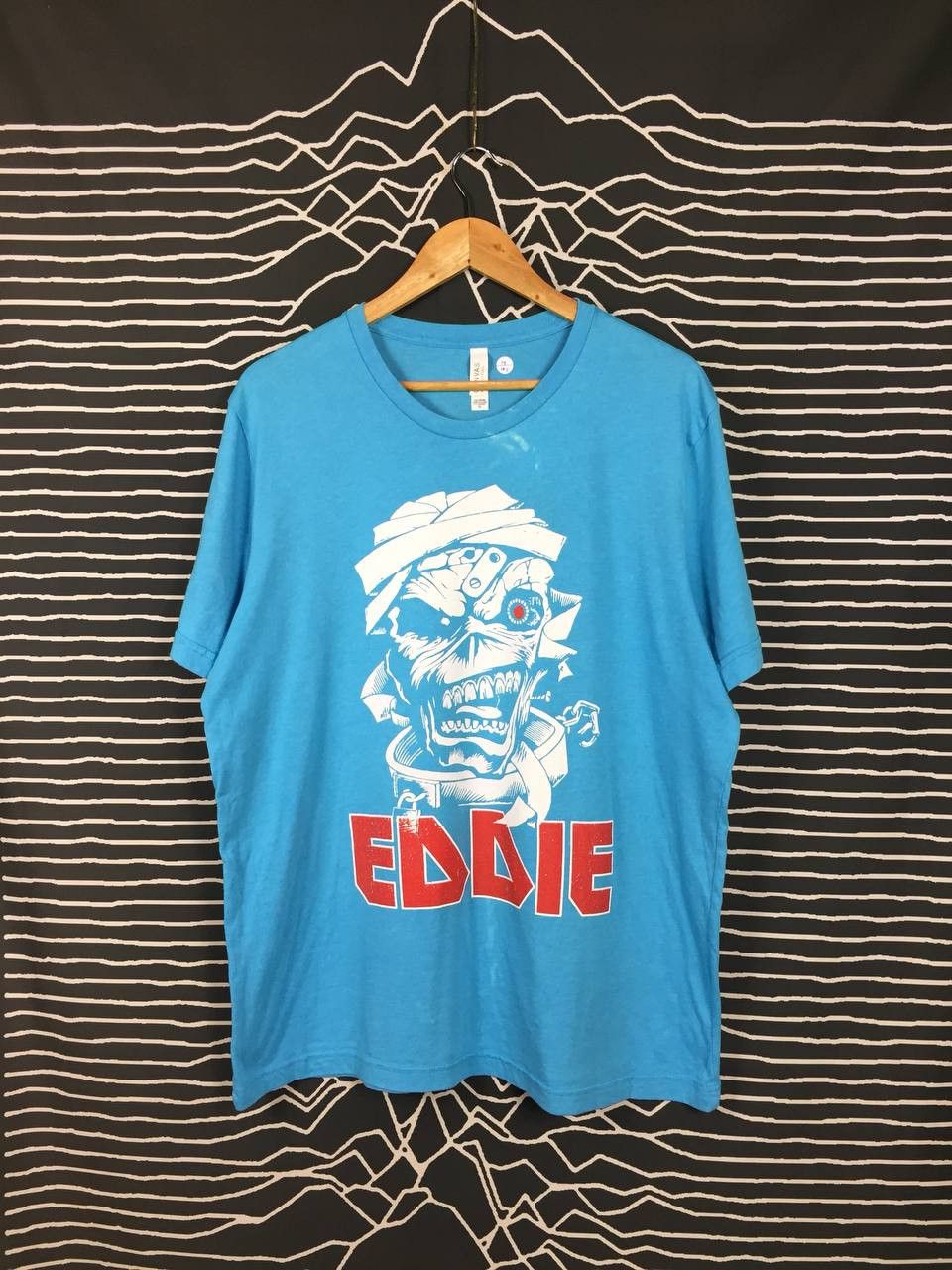 Band Tees × Iron Maiden × Vintage Iron Maiden Eddie Metal Head Zombie Skull Tee Size US XL / EU 56 / 4 - 1 Thumbnail