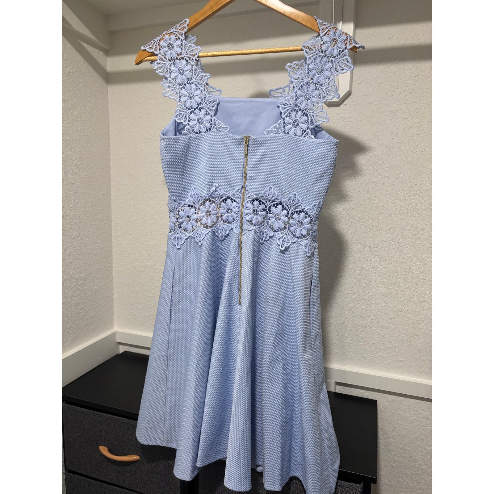 rhinestone lace dress Sleeved Shoulder Large Flowers Tear-Drop Rhinestones Pageant Prom Dress main image 0