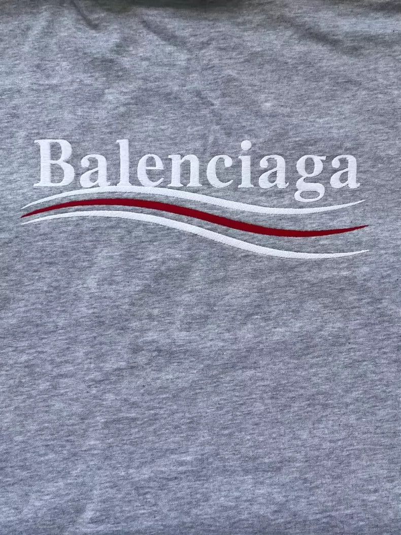 Balenciaga Balenciaga Logo Printed Short Sleeve Tee Size US S / EU 44-46 / 1 - 4 Thumbnail
