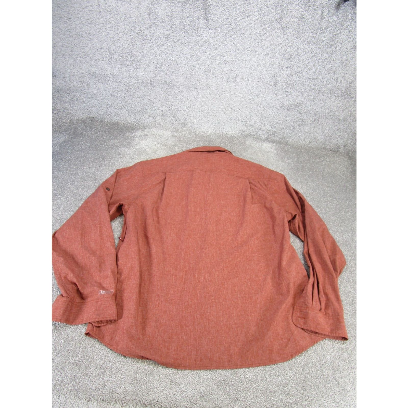 Merrell Merrell Shirt Mens XL Red Opti Wick Button Up Hiking Plaid Long Sleeve Polyester Woven Casual Outdoor Button-Up Mens Red Xl Merrell Shirt Size US XL / EU 56 / 4 - 3 Thumbnail