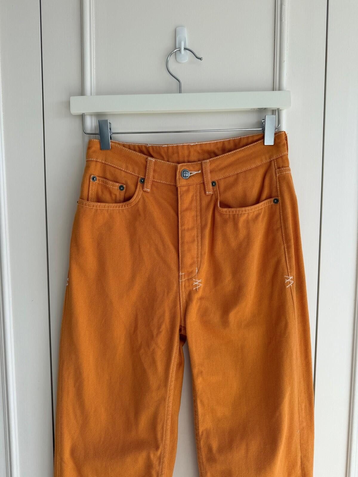 Ksubi new ksubi womens denim jeans brooklyn flame orange 25 7 Size 25" / US 0 / IT 36 - 3 Thumbnail