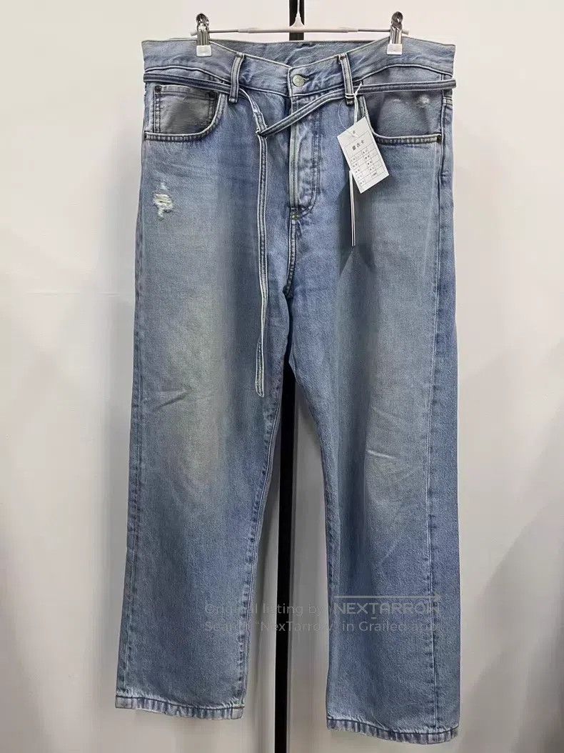 Acne Studios Acne Studios Denim series 1991 solid color loose straight Size US 32 / EU 48 - 1 Thumbnail