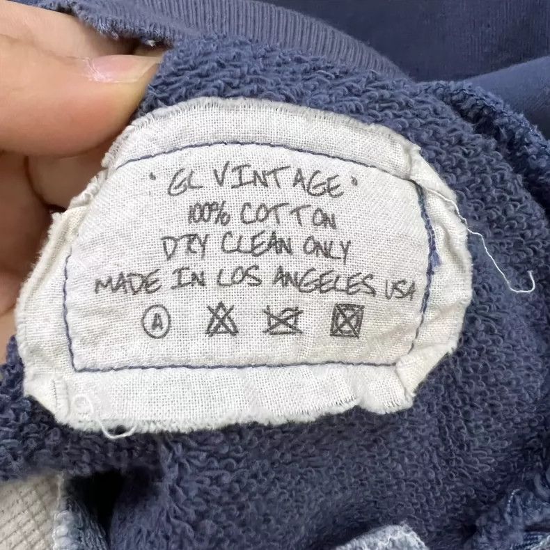 Greg Lauren greg lauren size 4Washed vintage patchwork hoodie size 4/br Size US XL / EU 56 / 4 - 3 Thumbnail
