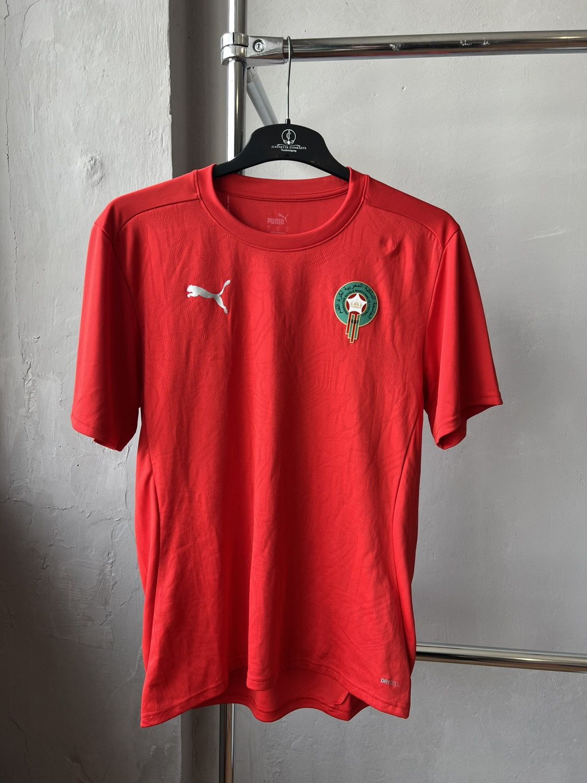 Puma 2025/26 MOROCCO TEAM TRAINING SOCCER JERSEY FOOTBALL SHIRT L Size US L / EU 52-54 / 3 - 4 Thumbnail