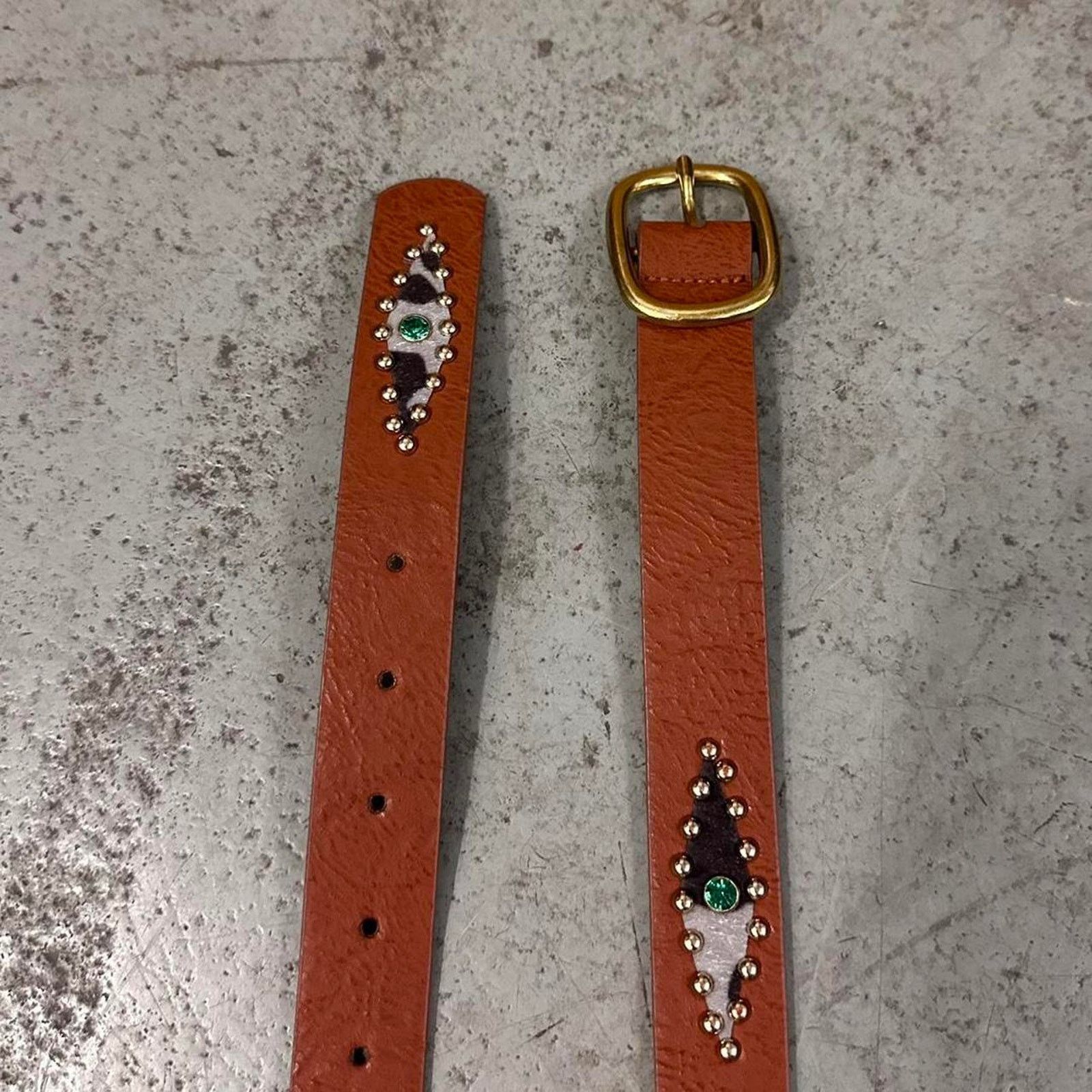 Other Brown studded western style MENS Size 32 - 2 Thumbnail