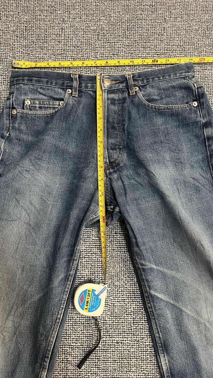 A.P.C. Vintage APC Distressed APC Selvedge jeans Size US 30 / EU 46 - 10 Thumbnail