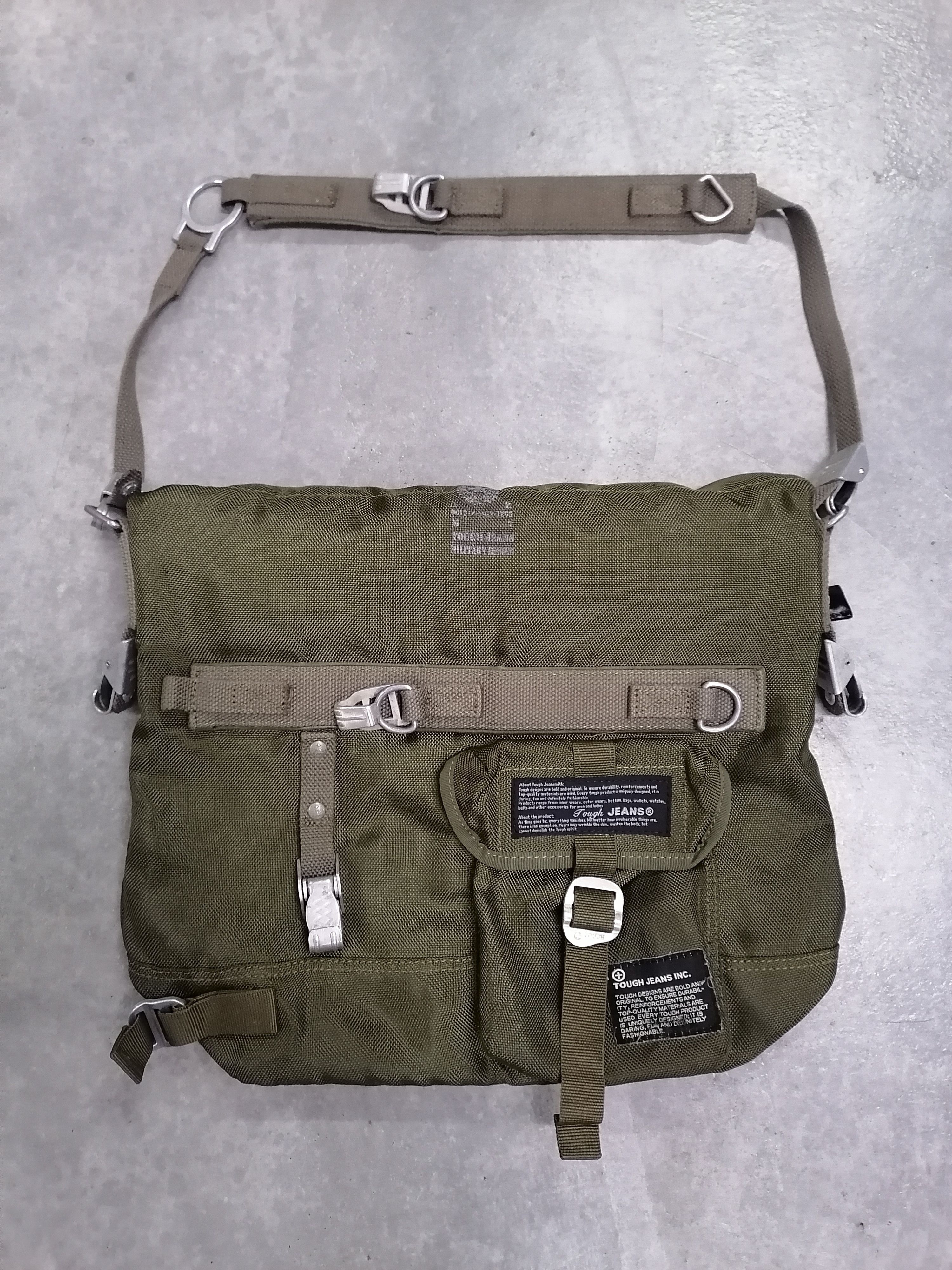 20471120 × If Six Was Nine Rare Tough Jeansmith Tactical Heavy Duty Bag Size ONE SIZE - 10 Thumbnail