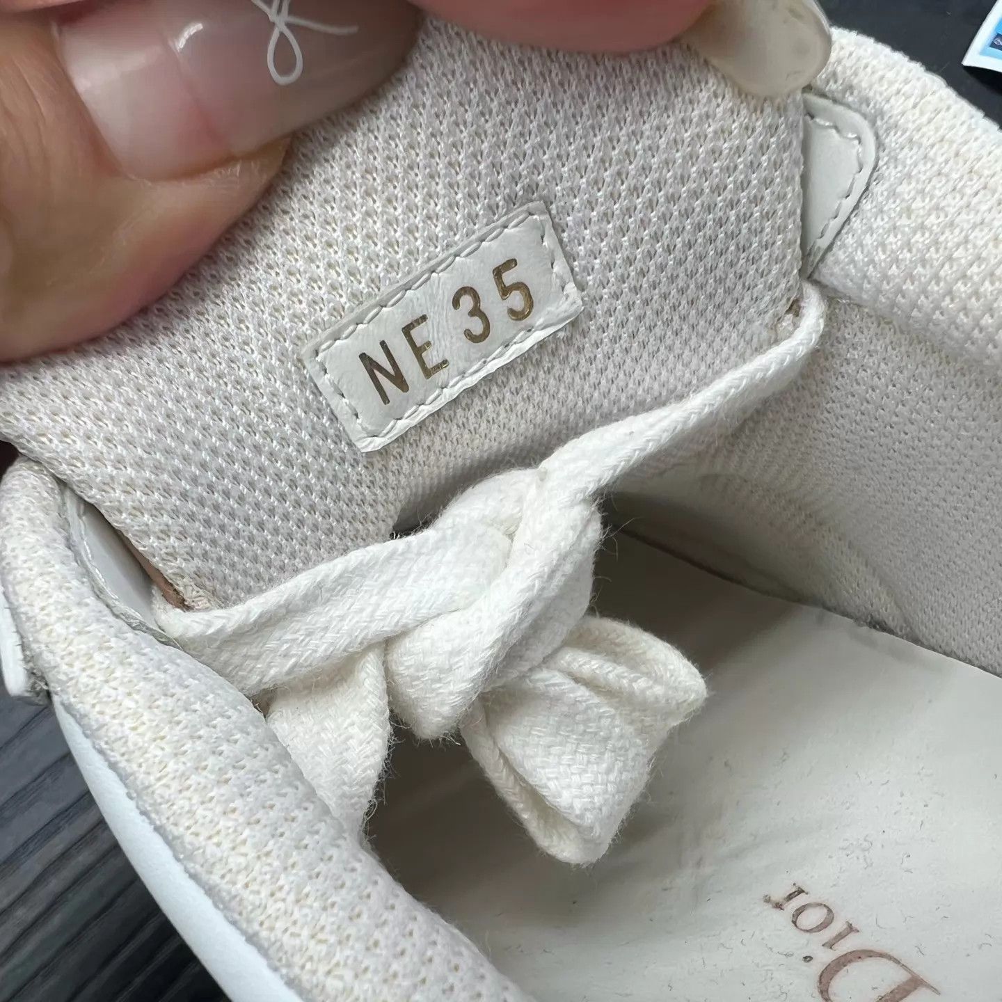 Dior Dior Nude Pink Shell Toe Sneakers Women's 35 Size US 4.5 / IT 34.5 - 7 Thumbnail