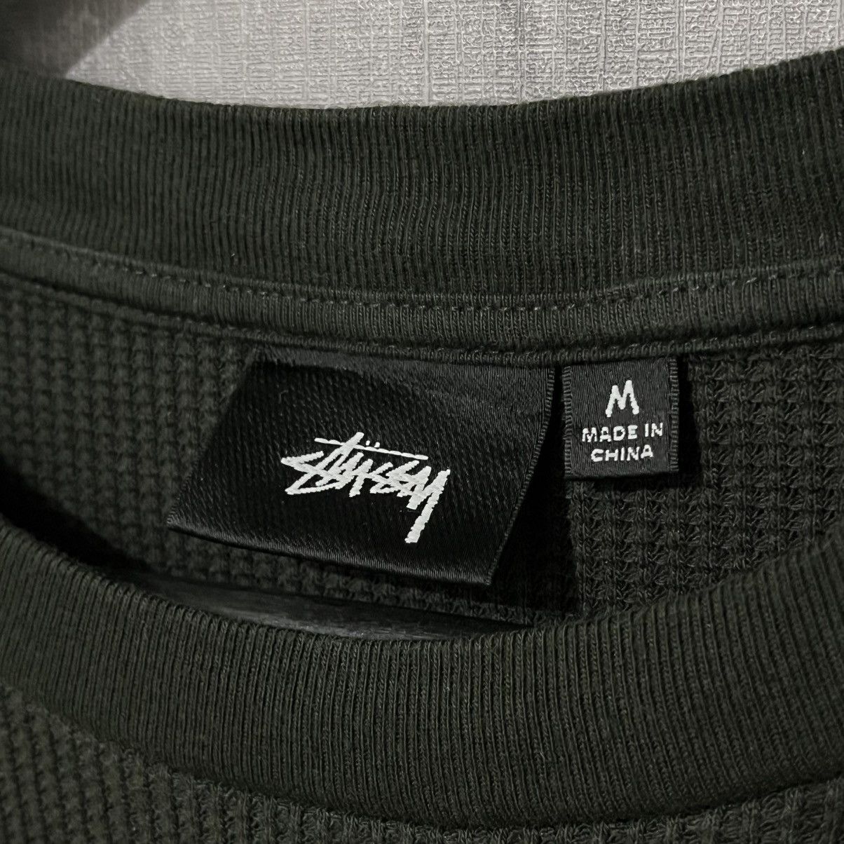 Stussy Stussy Stock logo thermal longsleeve shirt Size US M / EU 48-50 / 2 - 4 Thumbnail