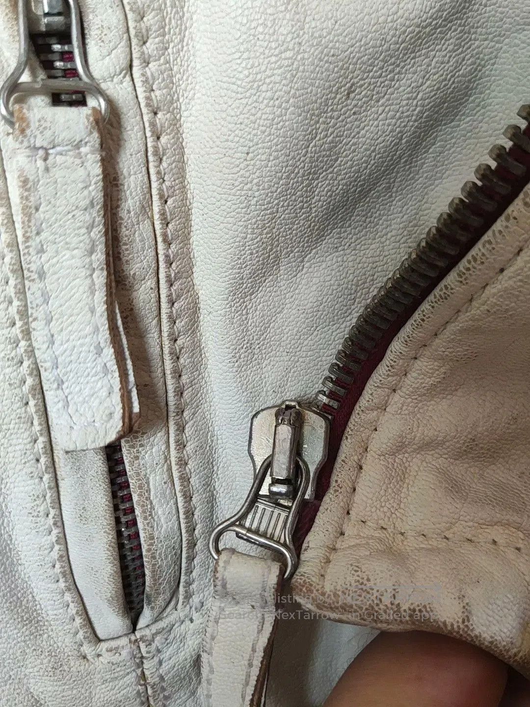 Other Brogden Goat Leather Jacket Italy New. Size US L / EU 52-54 / 3 - 7 Thumbnail
