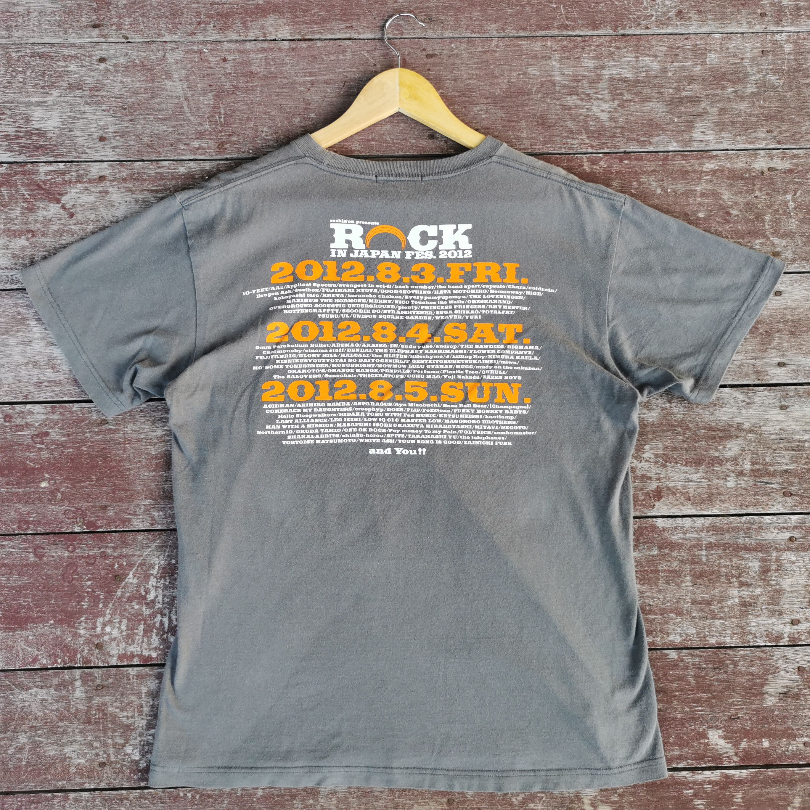 ROCK in Japan Fest 2012 Tshirt