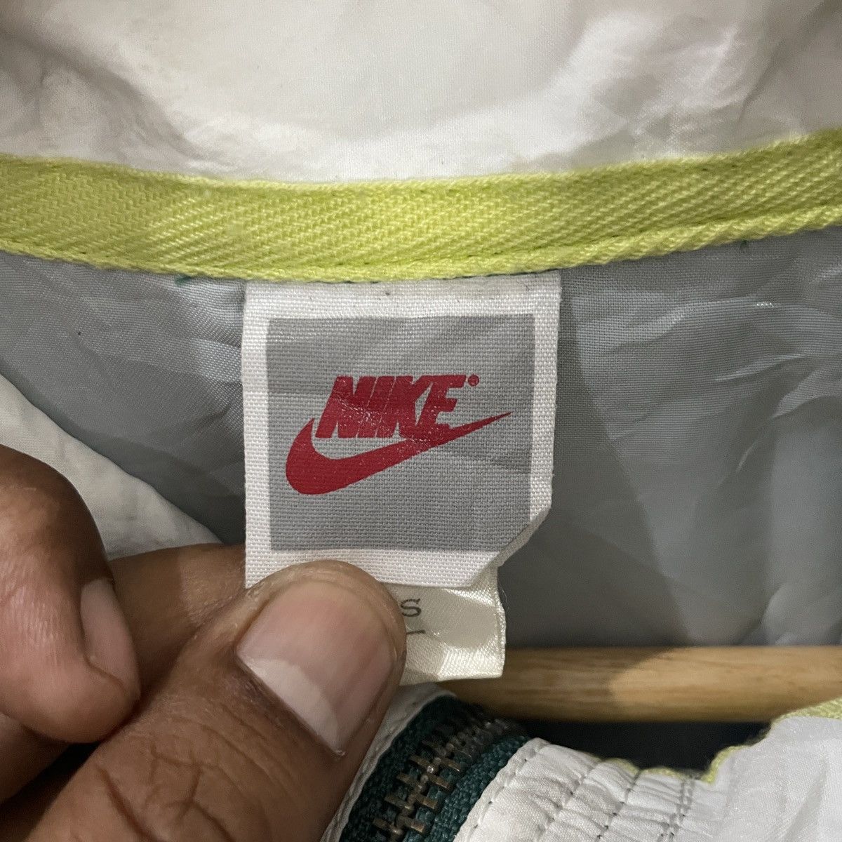 Nike Vintage 80s Nike Zipper Ups Jacket Size US L / EU 52-54 / 3 - 5 Thumbnail
