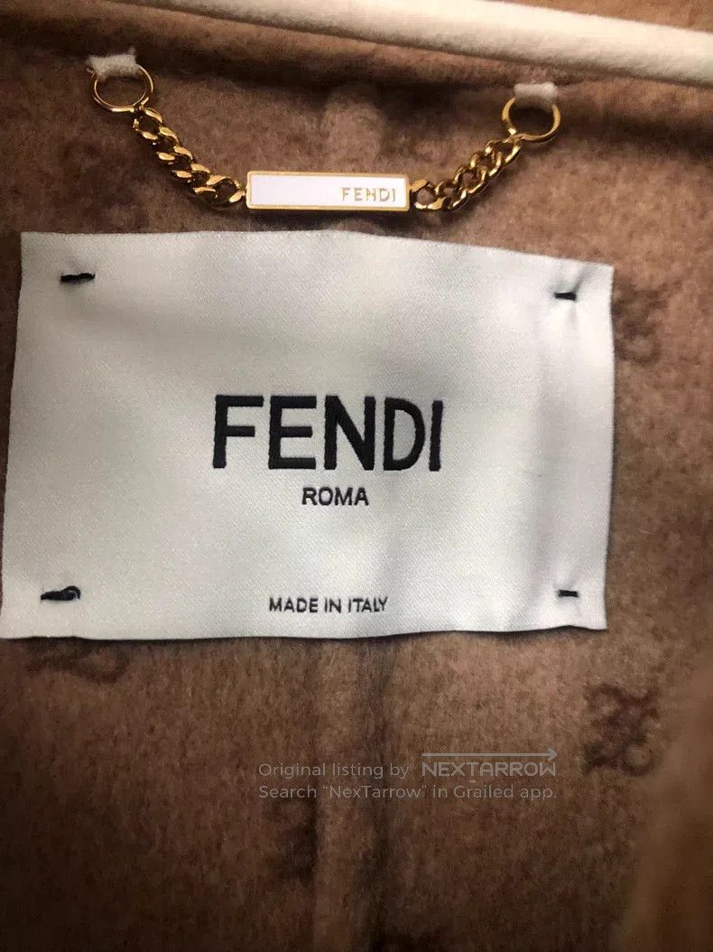 Fendi Fendi All-over printed coat Size XS / US 0-2 / IT 36-38 - 4 Thumbnail