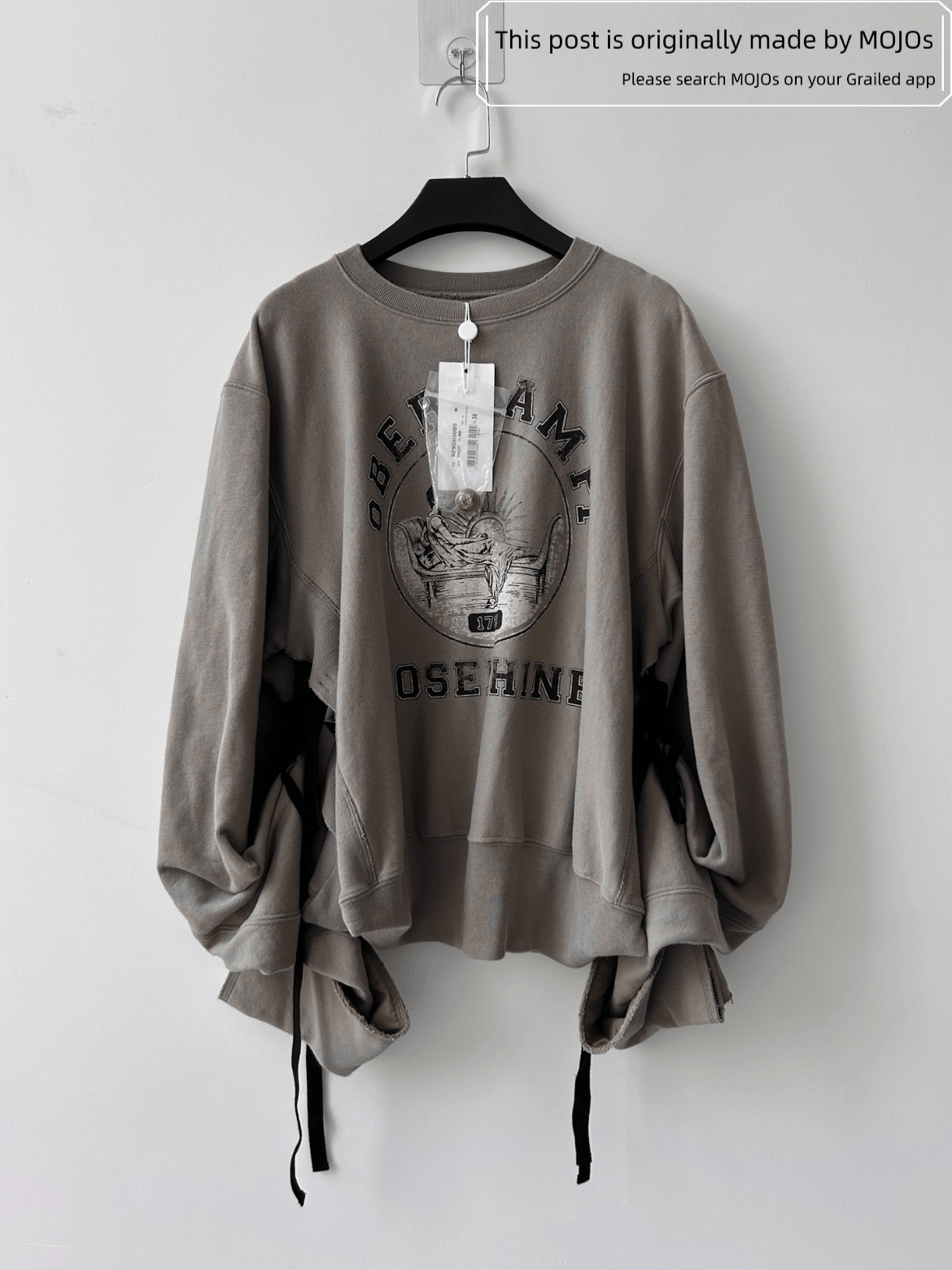 Maison Margiela Maison Margiela 17SS OBERKAMPF Logo Sweatshirt Size US M / EU 48-50 / 2 - 2 Thumbnail