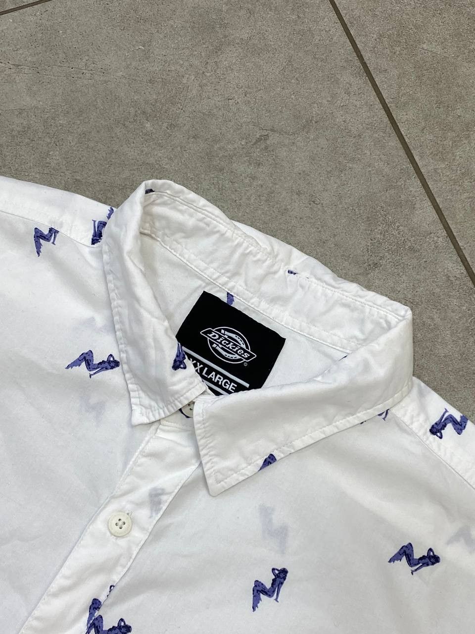 Dickies Vintage Dickies Girls Monogram Print Short Sleeve Shirt Size US XXL / EU 58 / 5 - 11 Thumbnail