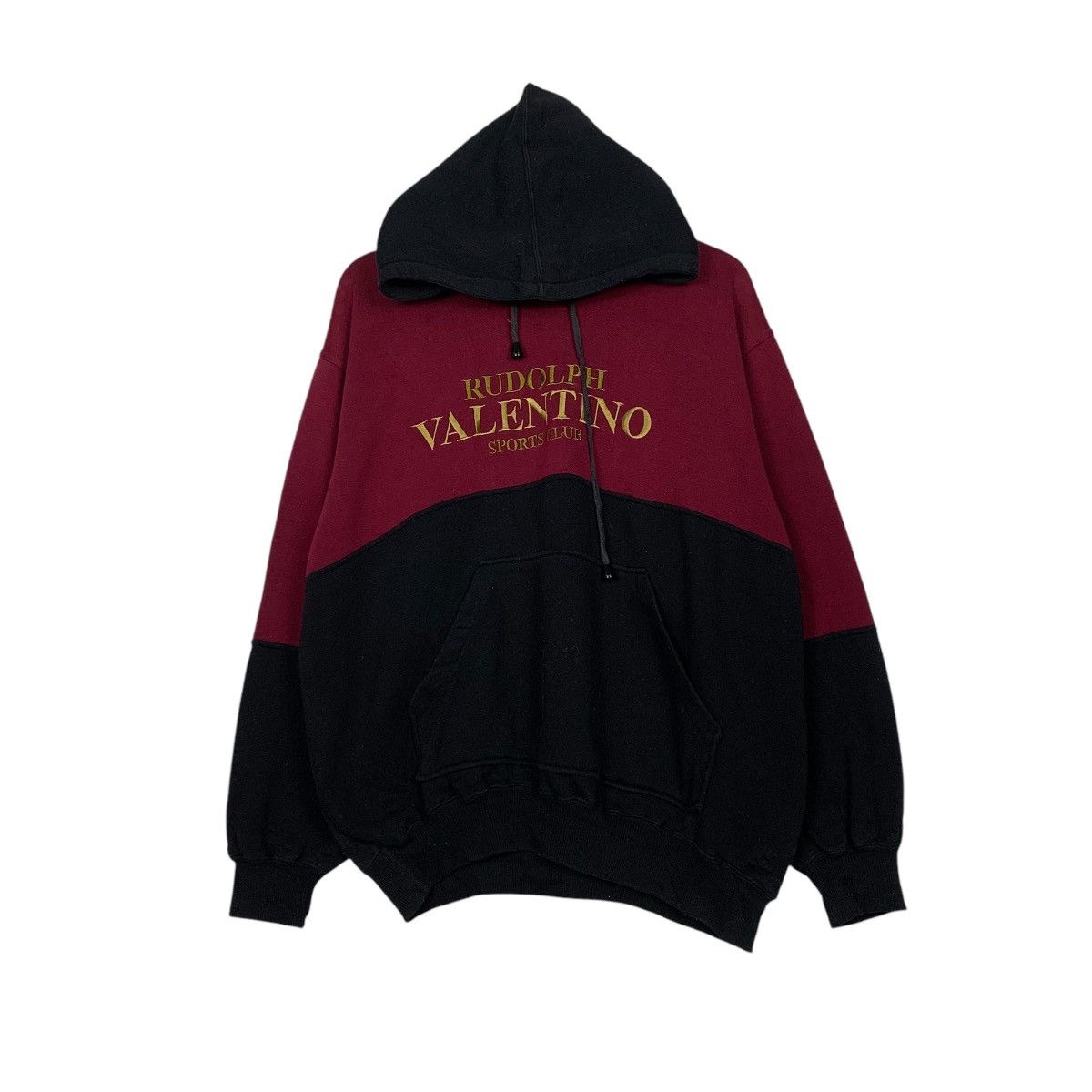 Japanese Brand Rudolf Valentino Sports Club Dwi Color Hoodie Size US M / EU 48-50 / 2 - 1 Thumbnail