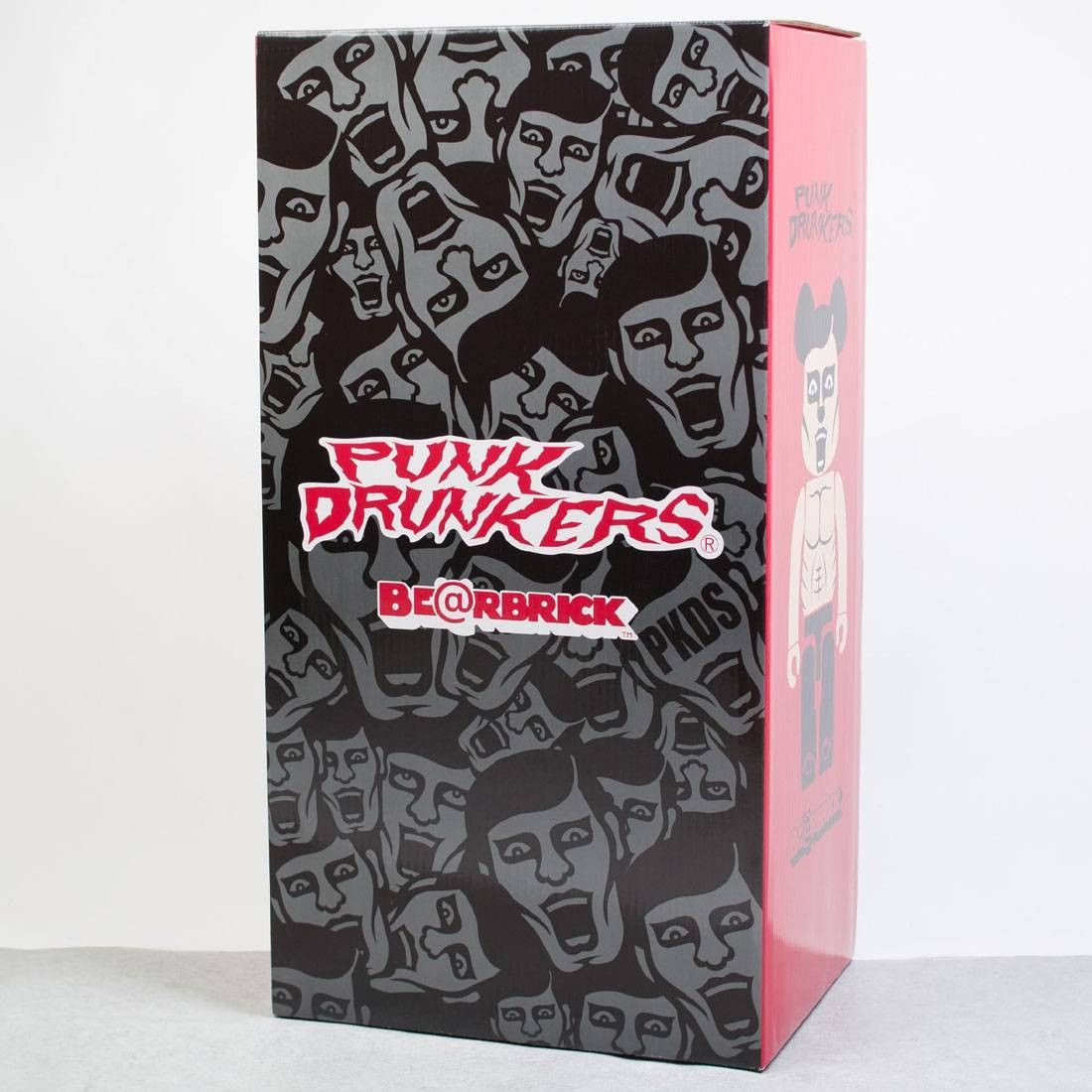 Medicom Toy o1c11t2y0125 Size: OS / Bearbrick Punk Drunkers Orange Size ONE SIZE - 3 Thumbnail