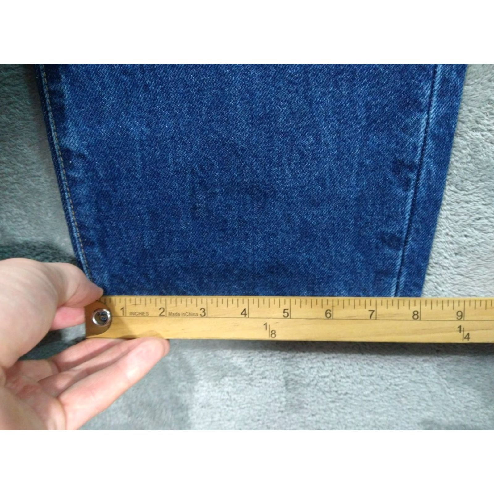 Gap VINTAGE Gap Jeans Women 16 Blue Denim Classic Stonewashed Tapered 90s 80s Vintage Size 38" / US 16 / IT 52 - 6 Thumbnail