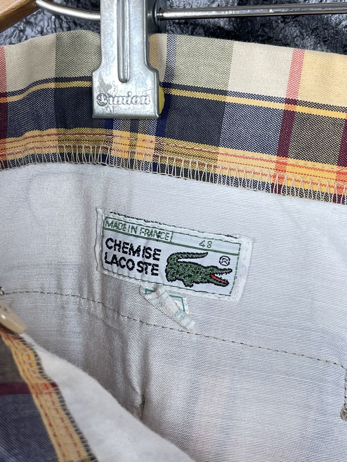 Lacoste Lacoste Chemise Vintage Checkered Shorts Men’s Size 48 Made In France Size US 34 / EU 50 - 12 Thumbnail